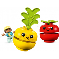 Klocki LEGO 10982 Traktor z warzywami i owocami DUPLO
